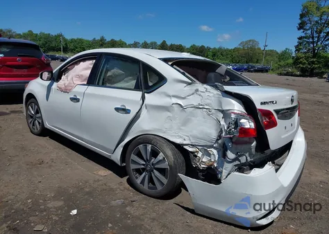 2017 Nissan Sentra Sl из США, поврежденный, VIN 3N1AB7AP9HY375800
